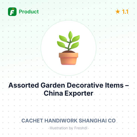 Assorted Garden Decorative Items – summary card, no photo uploaded yet