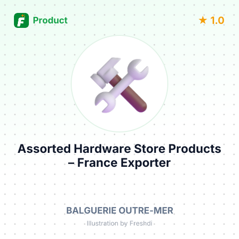 Assorted Hardware Store Products – summary card, no photo uploaded yet