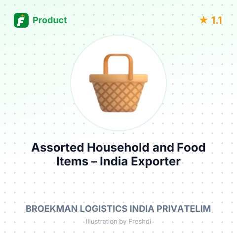 Assorted Household and Food Items – summary card, no photo uploaded yet