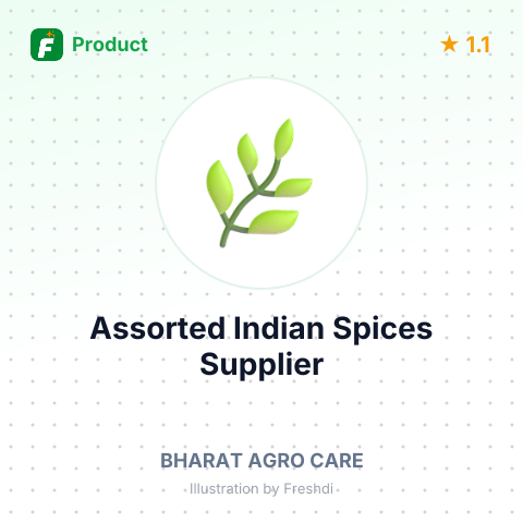 Assorted Indian Spices – summary card, no photo uploaded yet