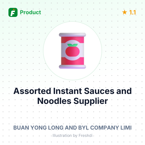 Assorted Instant Sauces and Noodles – summary card, no photo uploaded yet