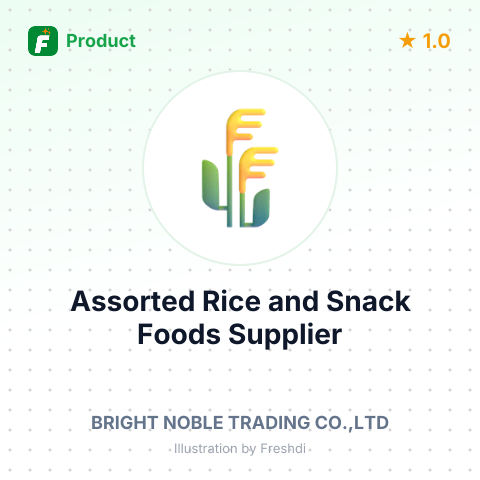 Assorted Rice and Snack Foods – summary card, no photo uploaded yet