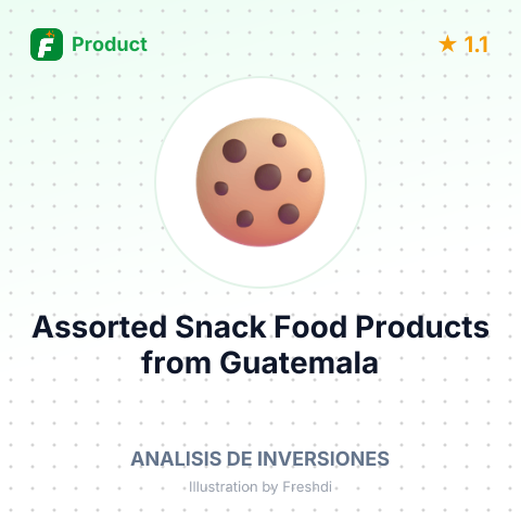 Assorted Snack Food Products – summary card, no photo uploaded yet