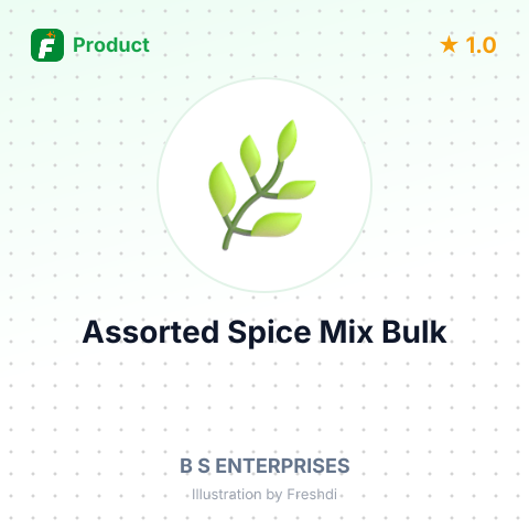 Assorted Spice Mix – summary card, no photo uploaded yet
