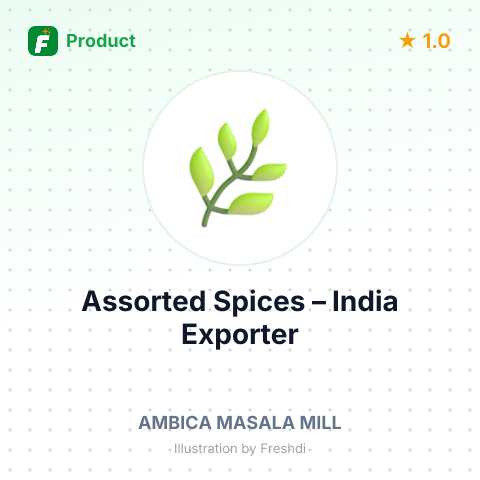 Assorted Spices – summary card, no photo uploaded yet