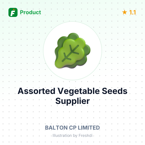 Assorted Vegetable Seeds – summary card, no photo uploaded yet