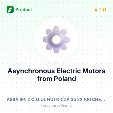 Asynchronous Electric Motors – summary card, no photo uploaded yet