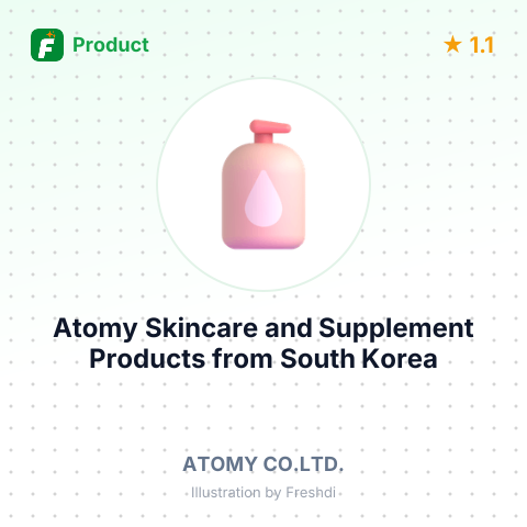 Atomy Skincare and Supplement Products – summary card, no photo uploaded yet