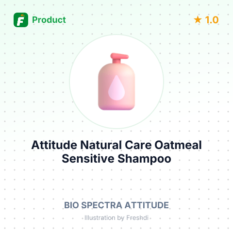 Attitude Natural Care Oatmeal Sensitive Shampoo – summary card, no photo uploaded yet
