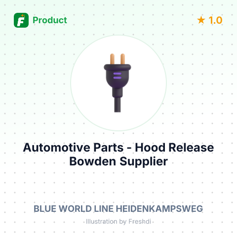 Automotive Parts - Hood Release Bowden – summary card, no photo uploaded yet
