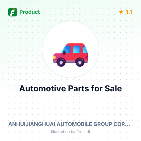 Automotive Parts for JAC Vehicles – summary card, no photo uploaded yet