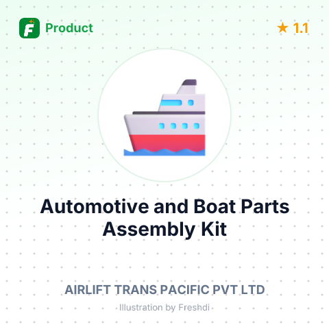 Automotive and Boat Parts Assembly Kit – summary card, no photo uploaded yet