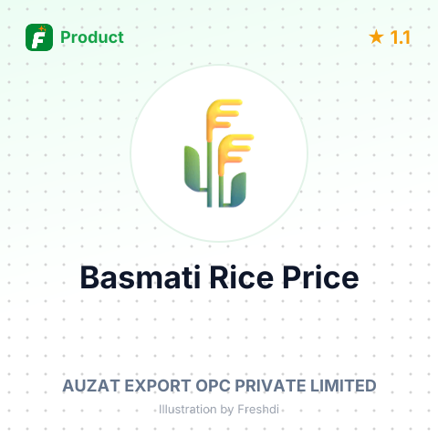 Auzat Basmati Rice – product summary card, no photo uploaded yet