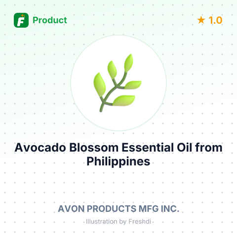 Avocado Blossom Essential Oil – summary card, no photo uploaded yet