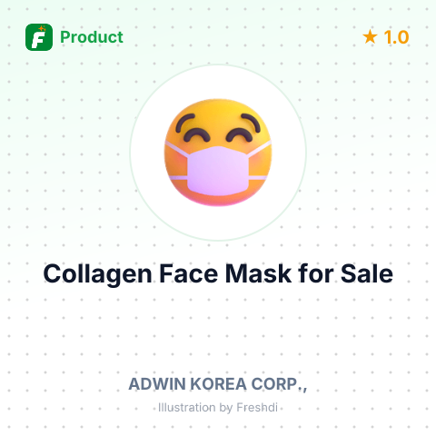 Avocado Collagen Face Mask – summary card, no photo uploaded yet