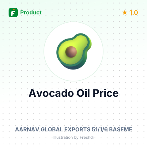 Avocado Oil – summary card, no photo uploaded yet