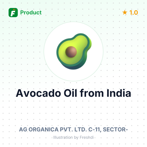 Avocado Oil – summary card, no photo uploaded yet