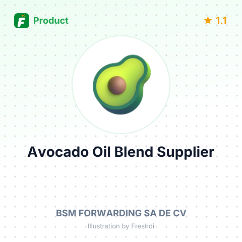 Avocado Oil Blend – summary card, no photo uploaded yet