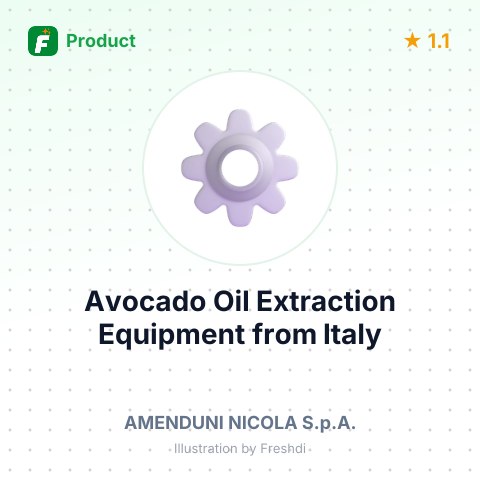 Avocado Oil Extraction Equipment – summary card, no photo uploaded yet