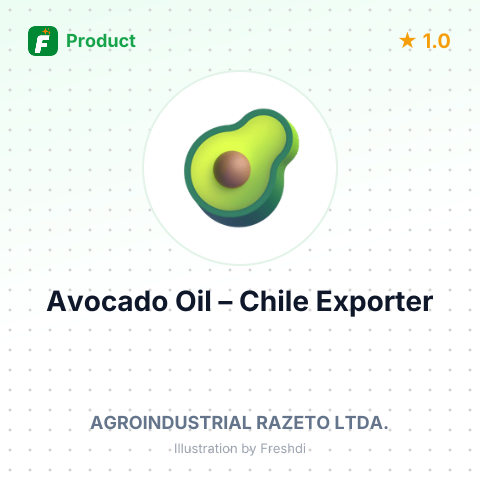 Avocado Oil – summary card, no photo uploaded yet