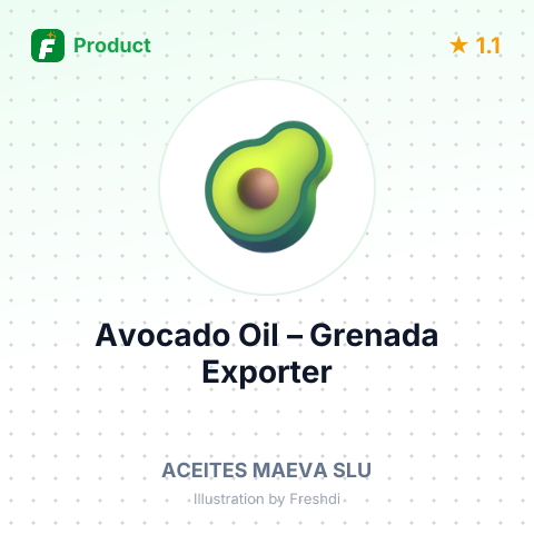 Avocado Oil – summary card, no photo uploaded yet