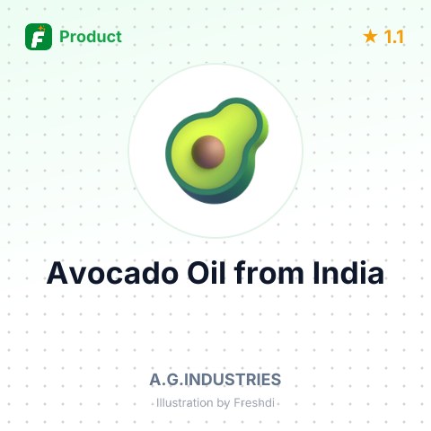 Avocado Oil – summary card, no photo uploaded yet