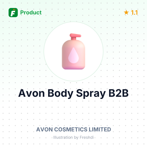 Avon Perfumed Body Spray – summary card, no photo uploaded yet