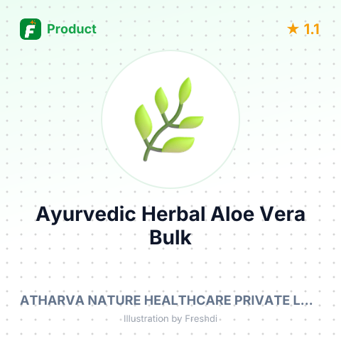 Ayurvedic Herbal Aloe Vera with Orange Peel – summary card, no photo uploaded yet