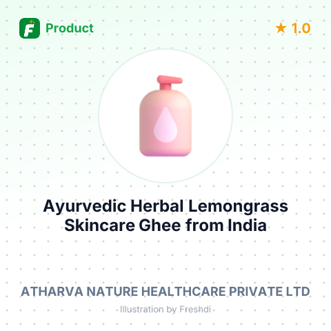 Ayurvedic Herbal Lemongrass Skincare Ghee – summary card, no photo uploaded yet