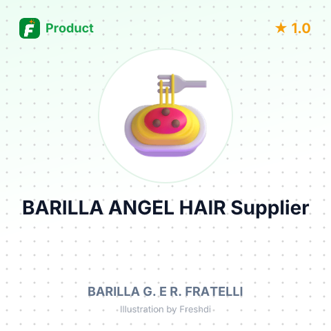 BARILLA ANGEL HAIR – summary card, no photo uploaded yet