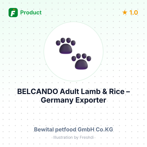 BELCANDO Adult Lamb & Rice – summary card, no photo uploaded yet