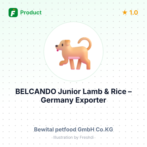 BELCANDO Junior Lamb & Rice – summary card, no photo uploaded yet