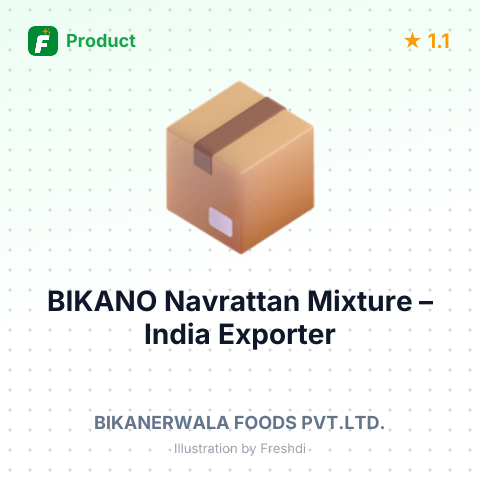 BIKANO Navrattan Mixture – summary card, no photo uploaded yet