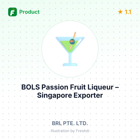 BOLS Passion Fruit Liqueur – summary card, no photo uploaded yet
