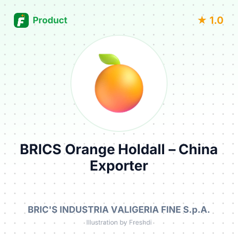 BRICS Orange Holdall – summary card, no photo uploaded yet
