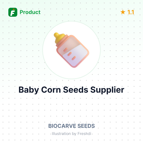 Baby Corn Seeds – summary card, no photo uploaded yet