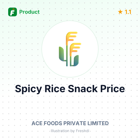 Baby Muruku Spicy Rice Snack – summary card, no photo uploaded yet