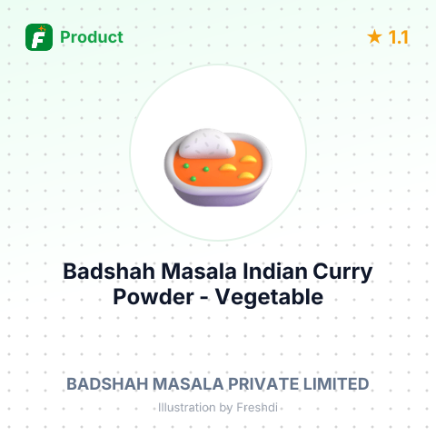 Badshah Masala Indian Curry Powder - Vegetable Subji Masala – summary card, no photo uploaded yet