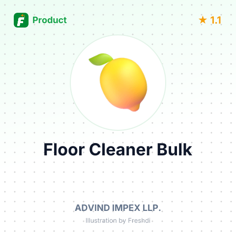 Bahar Floor Cleaner Lemon 1 Liter – summary card, no photo uploaded yet