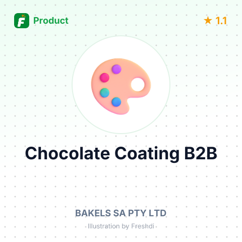 Bakels Delight Chocolate Coating – summary card, no photo uploaded yet