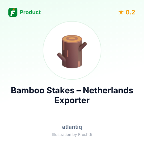 Bamboo Stakes – summary card, no photo uploaded yet