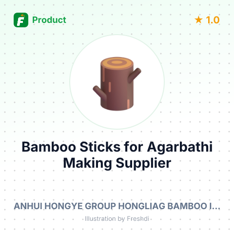Bamboo Sticks for Agarbathi Making – summary card, no photo uploaded yet