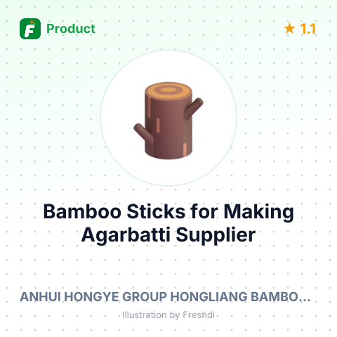 Bamboo Sticks for Making Agarbatti – summary card, no photo uploaded yet