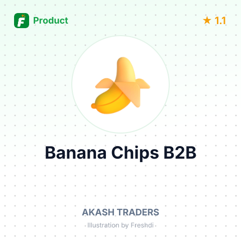 Banana Chips – summary card, no photo uploaded yet