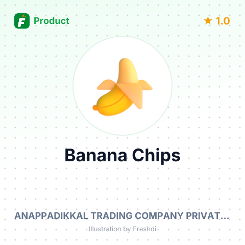 Banana Chips – summary card, no photo uploaded yet