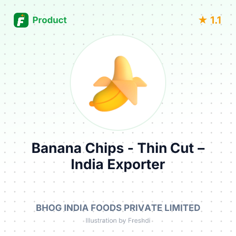 Banana Chips - Thin Cut – summary card, no photo uploaded yet