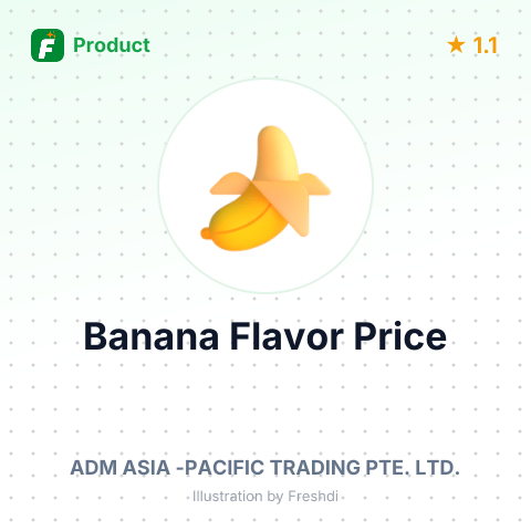 Banana Flavor Sample – summary card, no photo uploaded yet