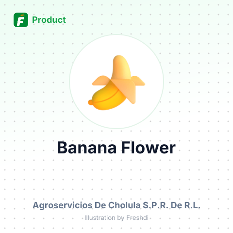 Banana Flower – summary card, no photo uploaded yet
