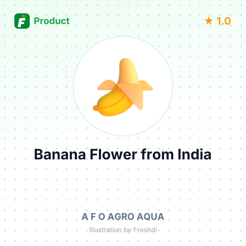 Banana Flower – summary card, no photo uploaded yet