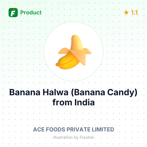 Banana Halwa (Banana Candy) – summary card, no photo uploaded yet